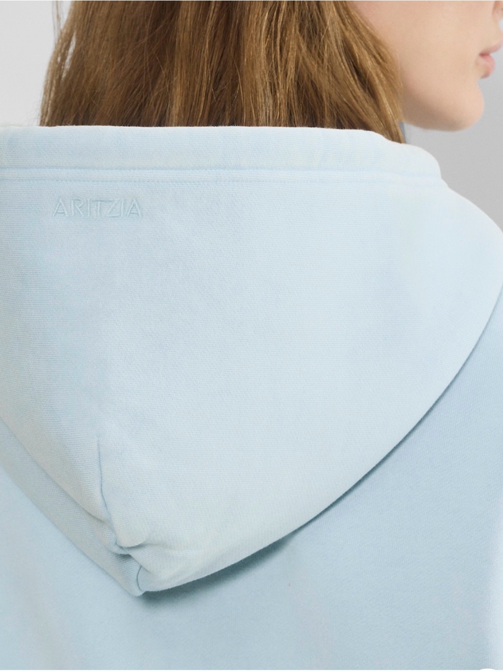Aritzia TNA Cozy Boxy Boyfriend Zip Up